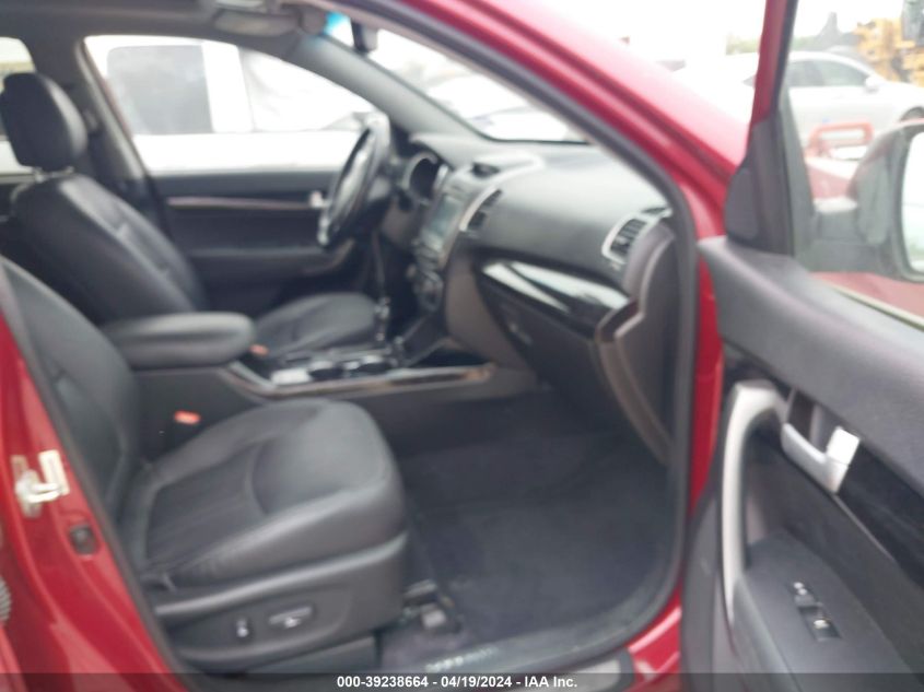 2015 Kia Sorento Sx V6 VIN: 5XYKWDA72FG579487 Lot: 39238664