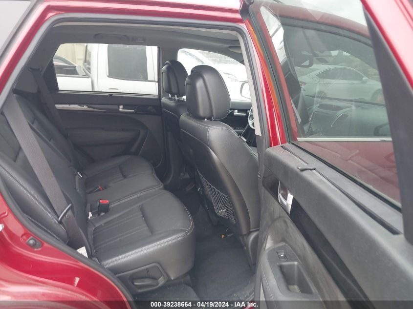 2015 Kia Sorento Sx V6 VIN: 5XYKWDA72FG579487 Lot: 39238664