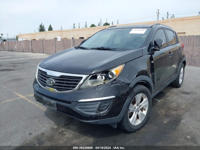 2011 Kia Sportage Lx VIN: KNDPB3A27B7077758 Lot: 39238669