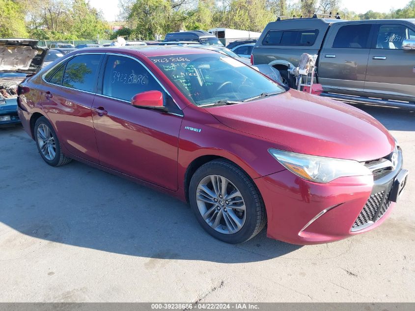 2016 Toyota Camry Hybrid Se VIN: 4T1BD1FK2GU200145 Lot: 50842164