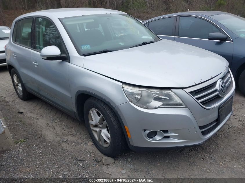 2011 Volkswagen Tiguan S VIN: WVGBV7AX0BW506924 Lot: 39238687