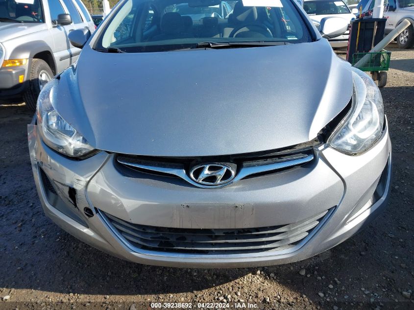 2016 Hyundai Elantra Se VIN: KMHDH4AE2GU526222 Lot: 51649974