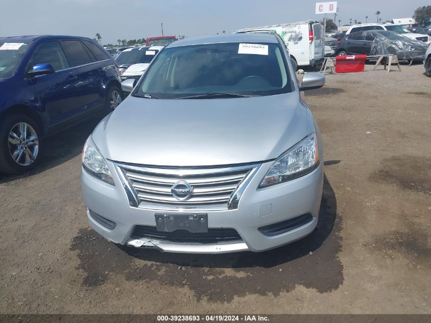 2015 Nissan Sentra Fe+ S/S/Sl/Sr/Sv VIN: 3N1AB7AP6FY221879 Lot: 39238693