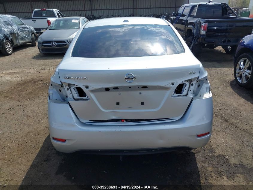 2015 Nissan Sentra Fe+ S/S/Sl/Sr/Sv VIN: 3N1AB7AP6FY221879 Lot: 39238693