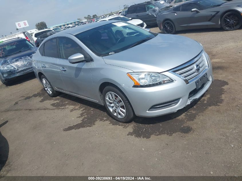2015 Nissan Sentra Fe+ S/S/Sl/Sr/Sv VIN: 3N1AB7AP6FY221879 Lot: 39238693
