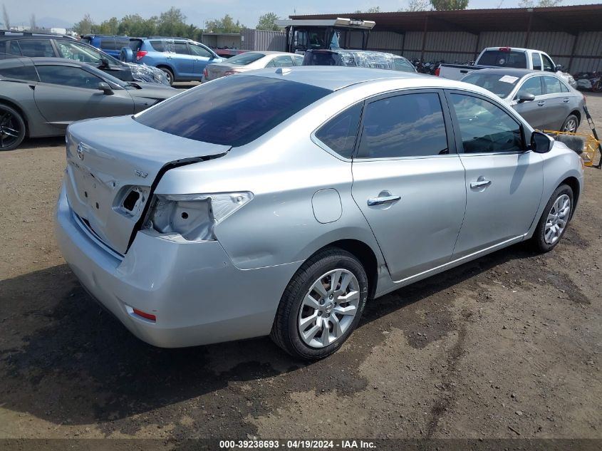 2015 Nissan Sentra Fe+ S/S/Sl/Sr/Sv VIN: 3N1AB7AP6FY221879 Lot: 39238693