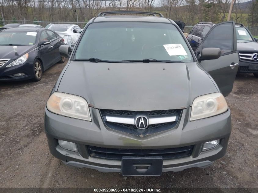 2006 Acura Mdx VIN: 2HNYD18696H520170 Lot: 39238695