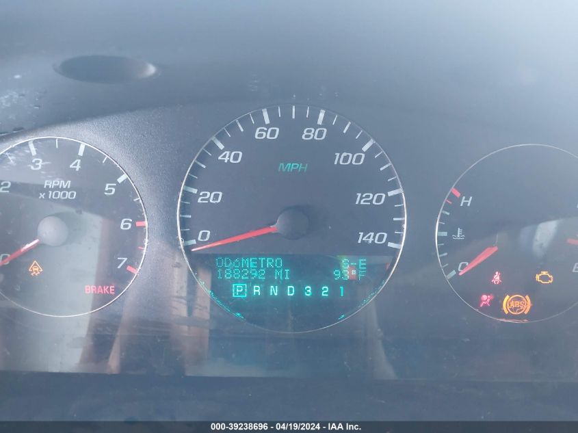 2009 Chevrolet Impala Lt VIN: 2G1WT57K391282943 Lot: 39238696