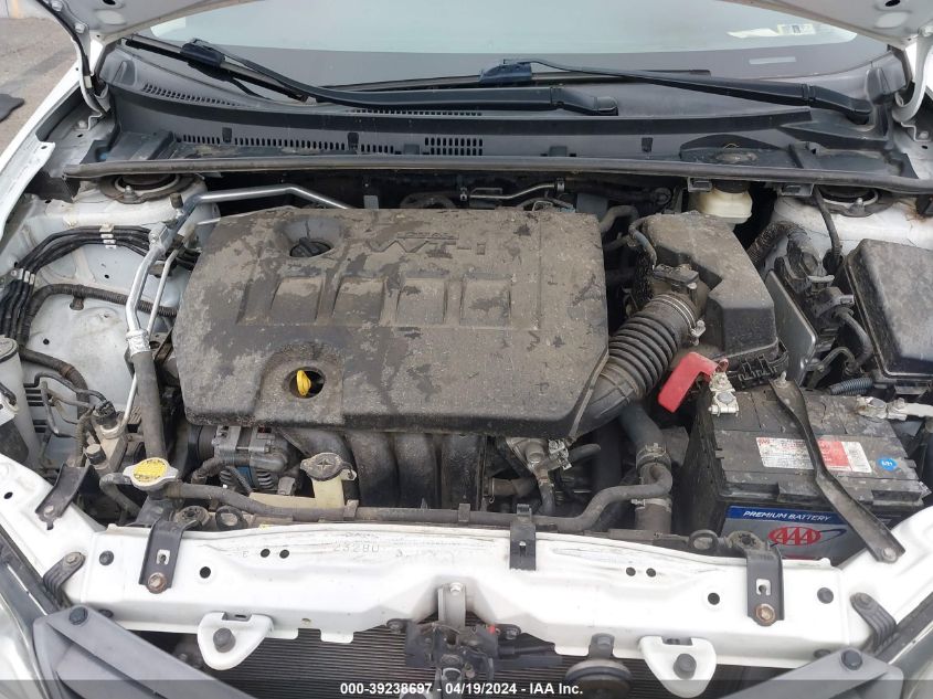 2016 Toyota Corolla Le VIN: 5YFBURHE0GP548713 Lot: 39238697