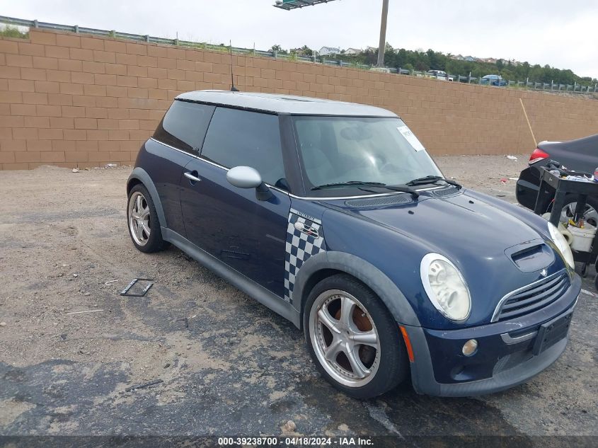 2006 Mini Cooper S VIN: WMWRE33586TJ37449 Lot: 39238700