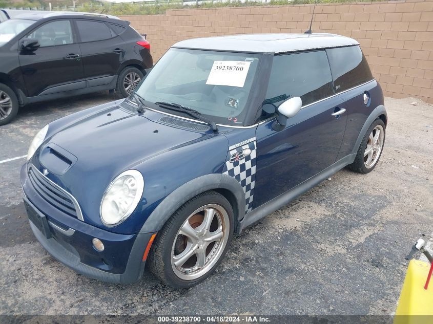 2006 Mini Cooper S VIN: WMWRE33586TJ37449 Lot: 39238700