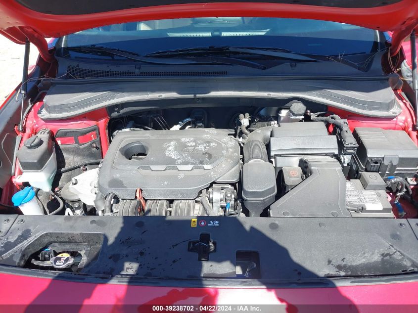 2020 Hyundai Santa Fe Sel VIN: 5NMS3CAD4LH150183 Lot: 39238702