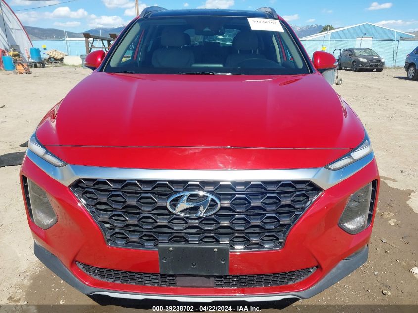 2020 Hyundai Santa Fe Sel VIN: 5NMS3CAD4LH150183 Lot: 39238702