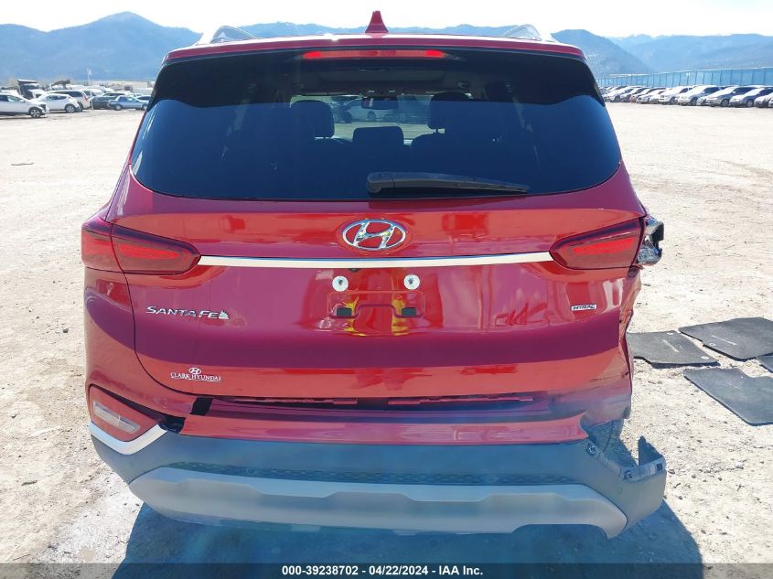 2020 Hyundai Santa Fe Sel VIN: 5NMS3CAD4LH150183 Lot: 39238702