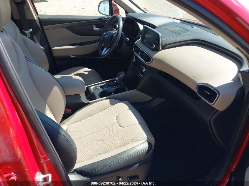 2020 Hyundai Santa Fe Sel VIN: 5NMS3CAD4LH150183 Lot: 39238702