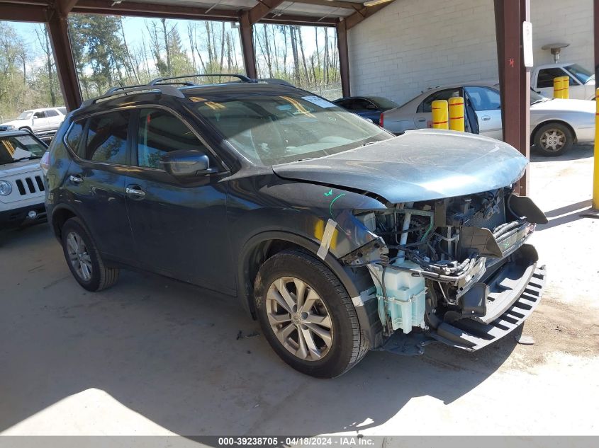 2016 Nissan Rogue Sv VIN: 5N1AT2MT7GC768915 Lot: 39238705