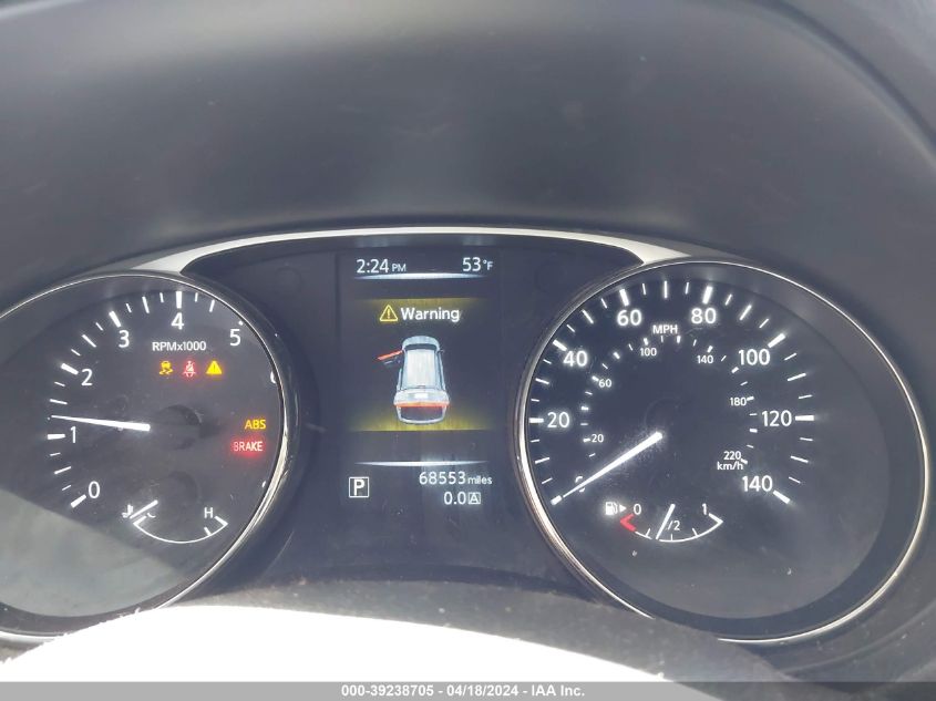 2016 Nissan Rogue Sv VIN: 5N1AT2MT7GC768915 Lot: 39238705