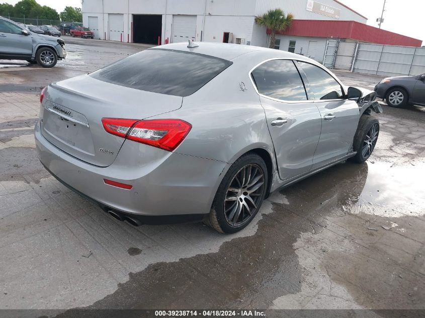 ZAM57RTL9H1219035 | 2017 MASERATI GHIBLI