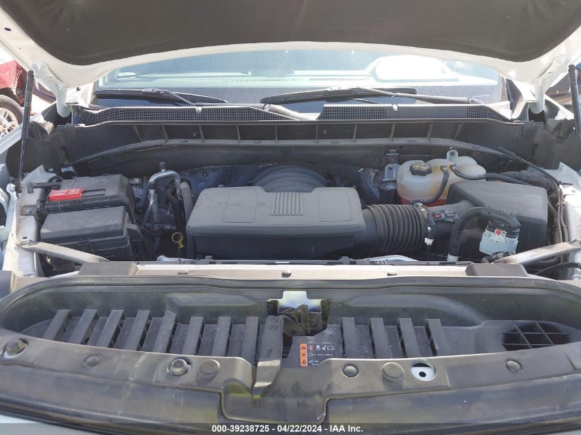 2022 CHEVROLET SILVERADO 1500 4WD  SHORT BED RST - 1GCUDEED3NZ529671
