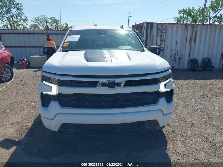 2022 CHEVROLET SILVERADO 1500 4WD  SHORT BED RST - 1GCUDEED3NZ529671