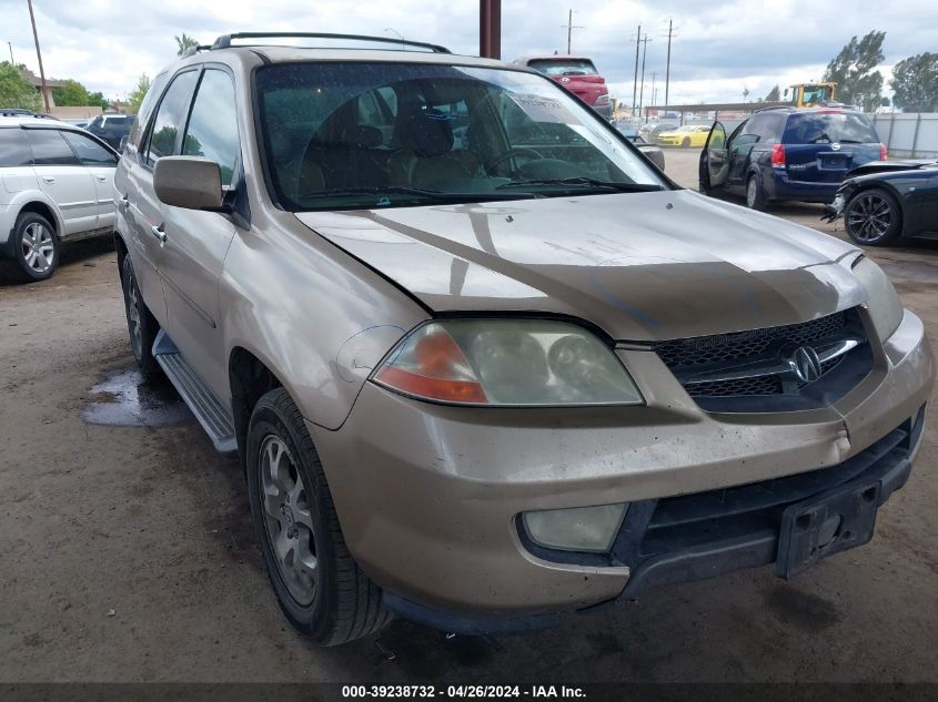 2002 Acura Mdx VIN: 2HNYD18642H516246 Lot: 39238732