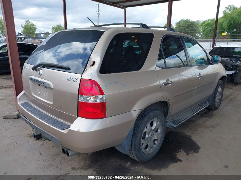 2002 Acura Mdx VIN: 2HNYD18642H516246 Lot: 39238732