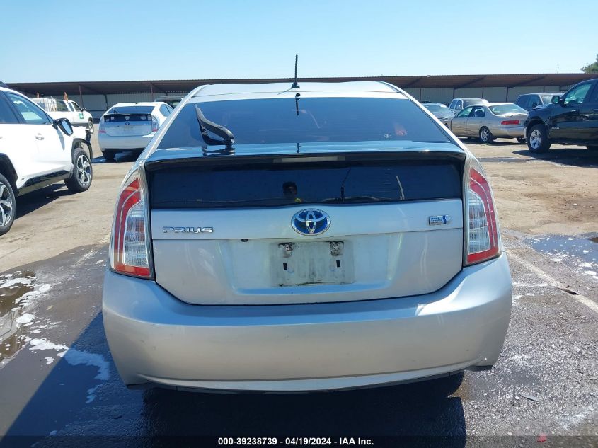 JTDKN3DU6F0484239 2015 Toyota Prius Two