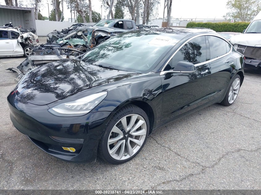 VIN 5YJ3E1EB8JF086644 2018 TESLA MODEL 3 LONG RANGE/PERFORMANCE