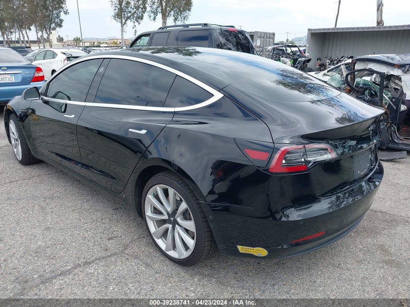 VIN 5YJ3E1EB8JF086644 2018 TESLA MODEL 3 LONG RANGE/PERFORMANCE