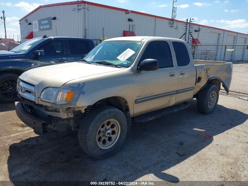 2003 Toyota Tundra Sr5 VIN: 5TBRT34103S427658 Lot: 39238752