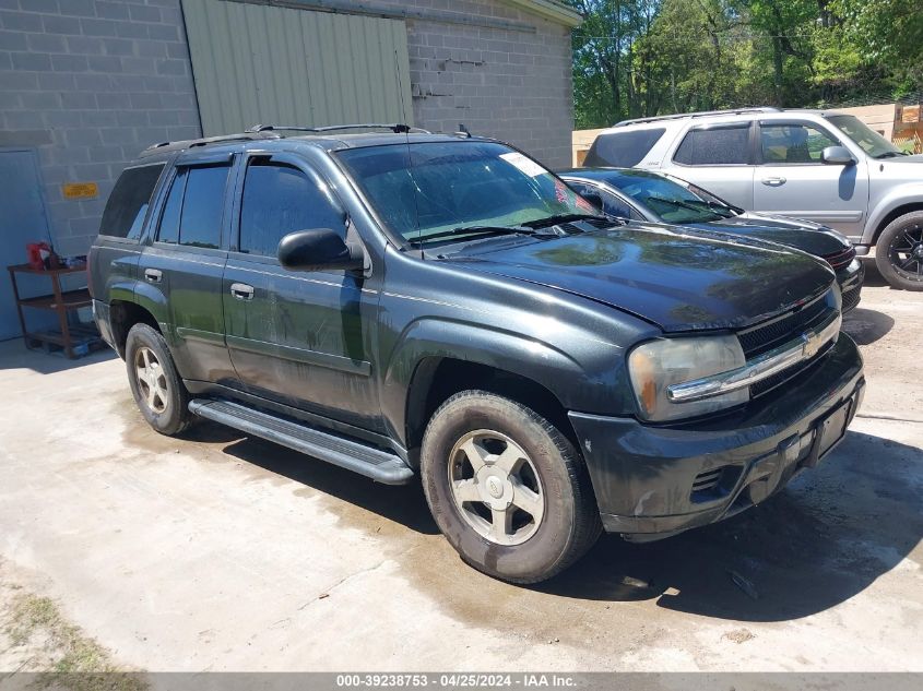 2006 Chevrolet Trailblazer Ls VIN: 1GNDS13S162142652 Lot: 39238753