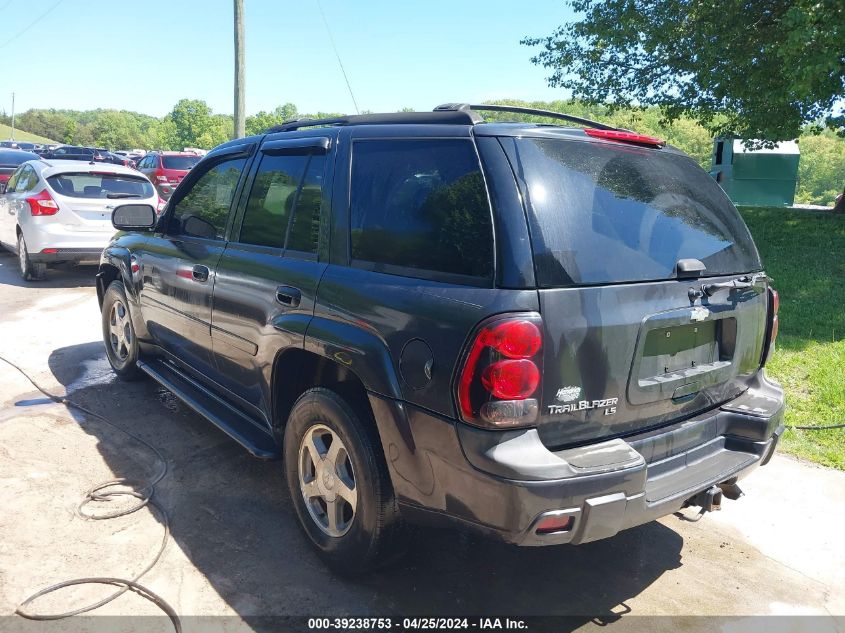 2006 Chevrolet Trailblazer Ls VIN: 1GNDS13S162142652 Lot: 39238753