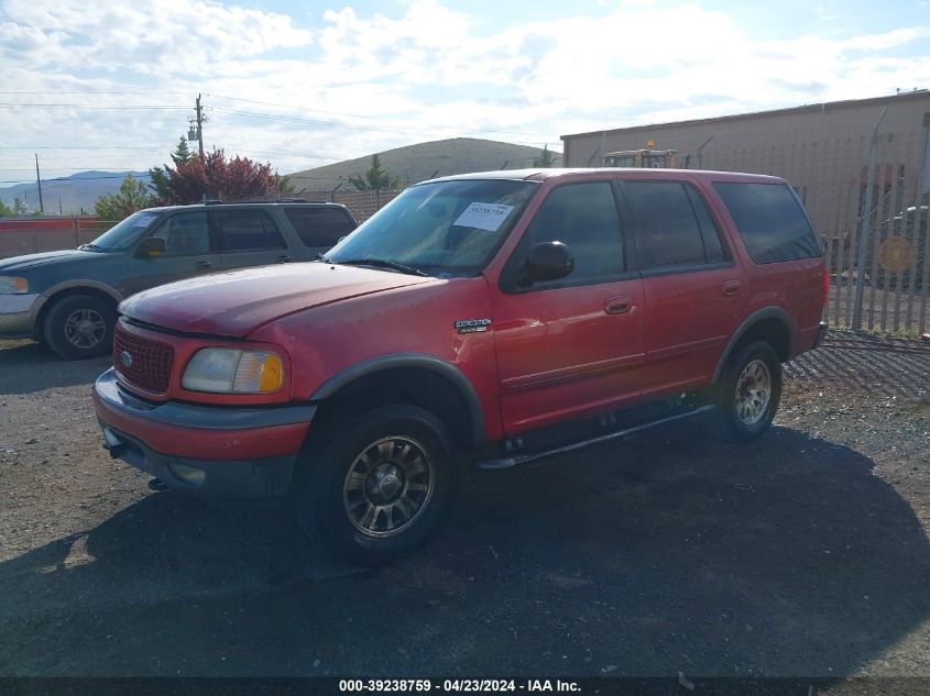 2001 Ford Expedition Xlt VIN: 1FMPU16LX1LB05599 Lot: 39238759