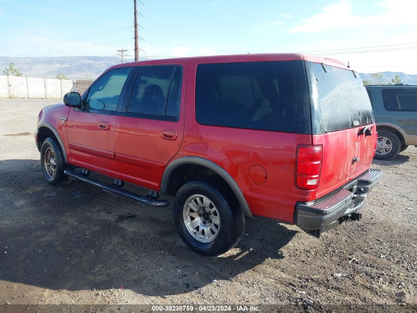 2001 Ford Expedition Xlt VIN: 1FMPU16LX1LB05599 Lot: 39238759