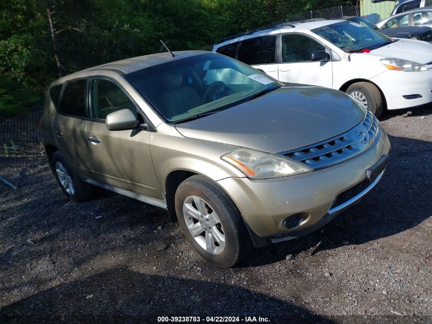 2007 Nissan Murano S VIN: JN8AZ08T17W510524 Lot: 38278394