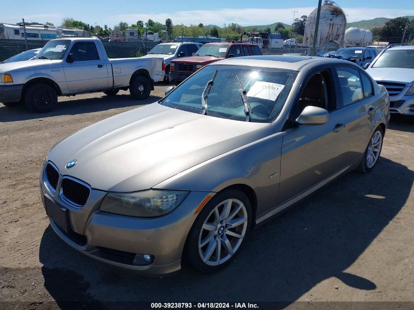 2009 BMW 328I VIN: WBAPH77579NL83675 Lot: 39238793