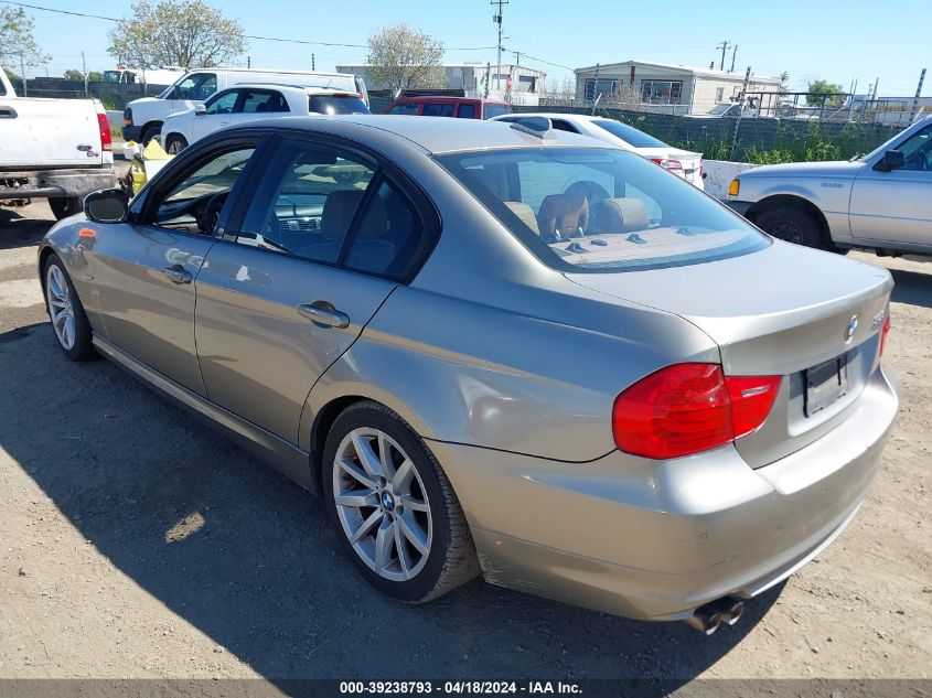 2009 BMW 328I VIN: WBAPH77579NL83675 Lot: 39238793