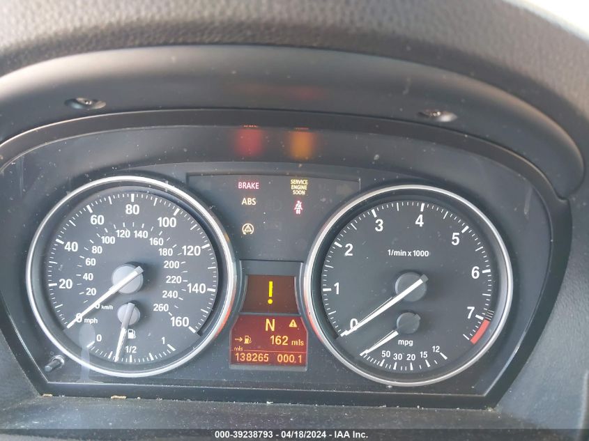 2009 BMW 328I VIN: WBAPH77579NL83675 Lot: 39238793