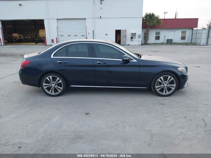 2016 Mercedes-Benz C 300 Luxury/Sport VIN: 55SWF4JB0GU169123 Lot: 39238813