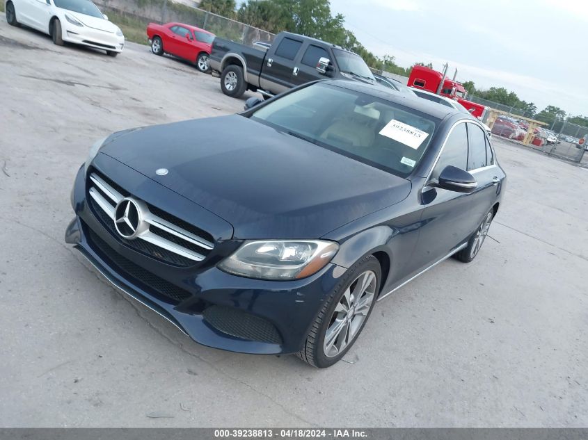 2016 Mercedes-Benz C 300 Luxury/Sport VIN: 55SWF4JB0GU169123 Lot: 39238813