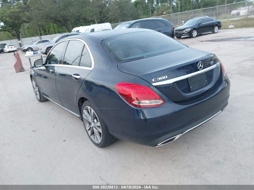 2016 Mercedes-Benz C 300 Luxury/Sport VIN: 55SWF4JB0GU169123 Lot: 39238813