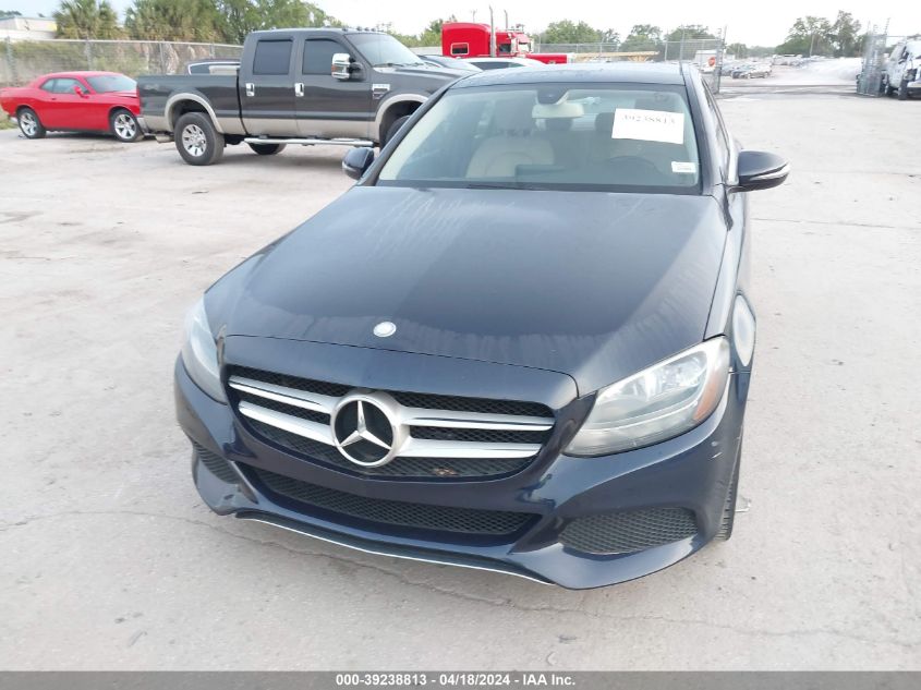 2016 Mercedes-Benz C 300 Luxury/Sport VIN: 55SWF4JB0GU169123 Lot: 39238813