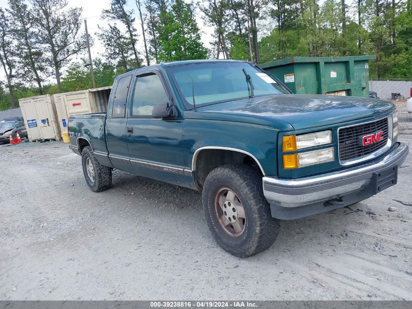 1997 GMC Sierra 1500 Sl Wideside VIN: 2GTEK19R9V1564443 Lot: 39238816