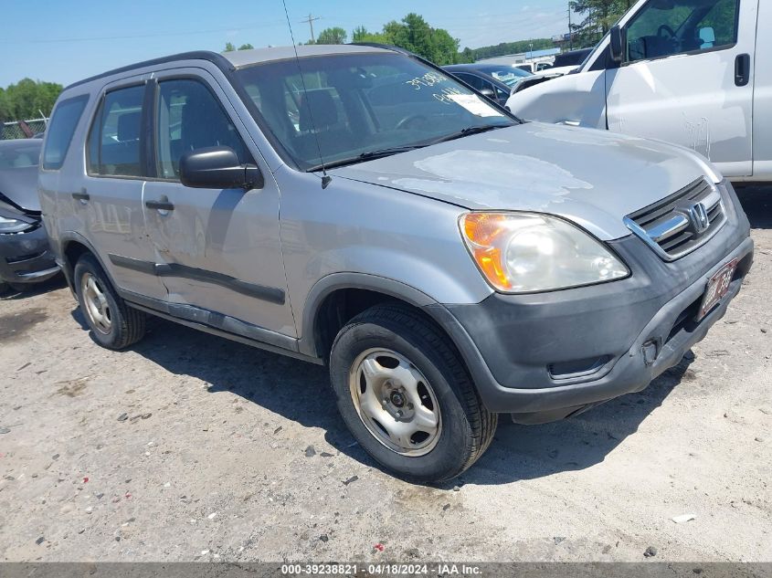 2004 Honda Cr-V Lx VIN: JHLRD78524C048613 Lot: 39238821