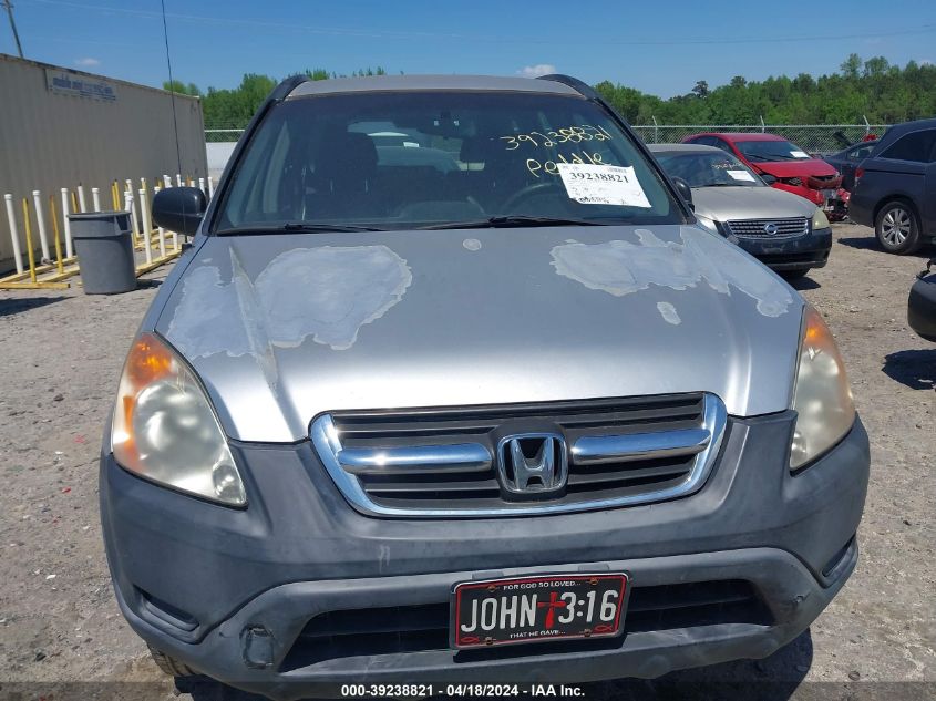 2004 Honda Cr-V Lx VIN: JHLRD78524C048613 Lot: 39238821