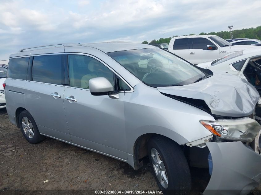 2011 Nissan Quest Sv VIN: JN8AE2KP4B9005507 Lot: 39238834