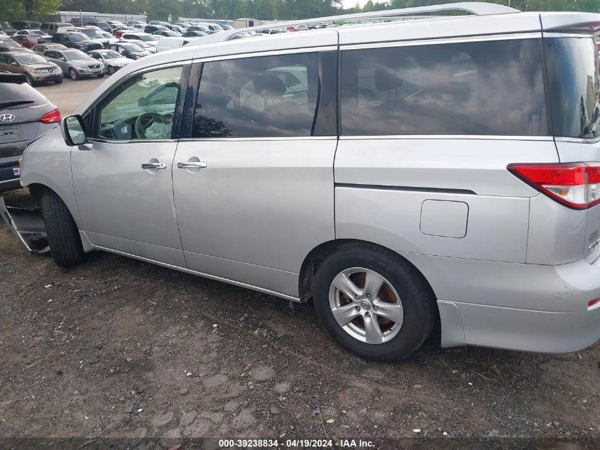 2011 Nissan Quest Sv VIN: JN8AE2KP4B9005507 Lot: 39238834