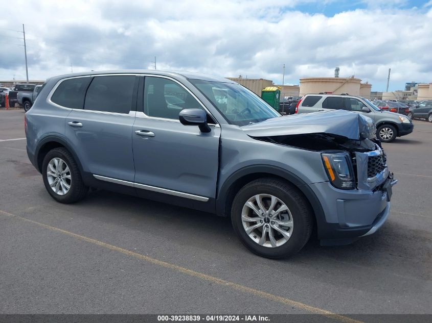 2022 Kia Telluride Lx VIN: 5XYP2DHCXNG281952 Lot: 39238839