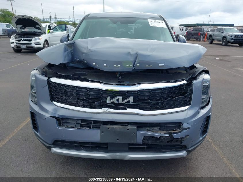 2022 Kia Telluride Lx VIN: 5XYP2DHCXNG281952 Lot: 39238839