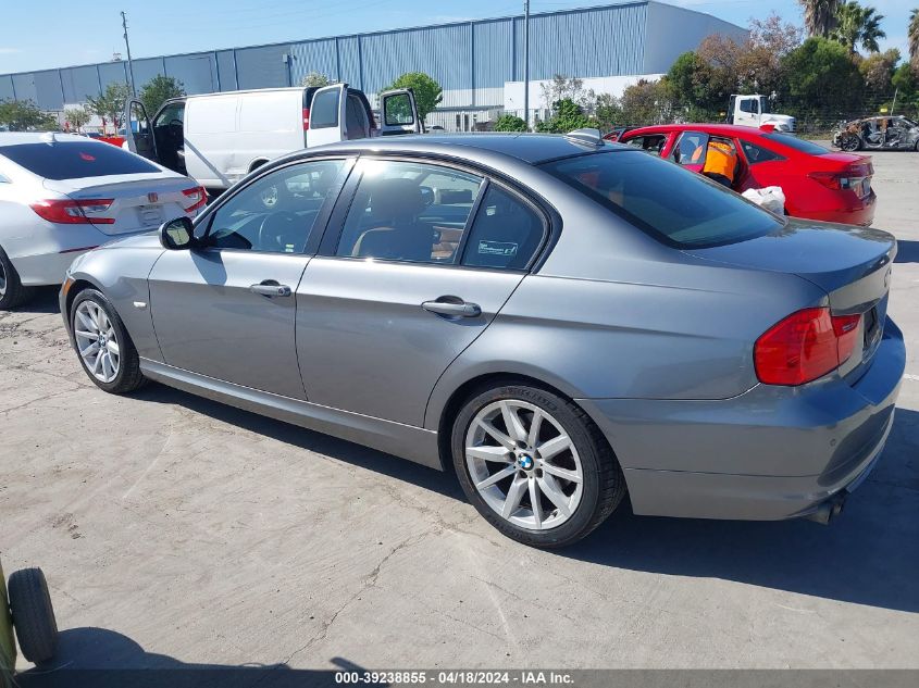 2011 BMW 328I VIN: WBAPH7C51BE677875 Lot: 39238855